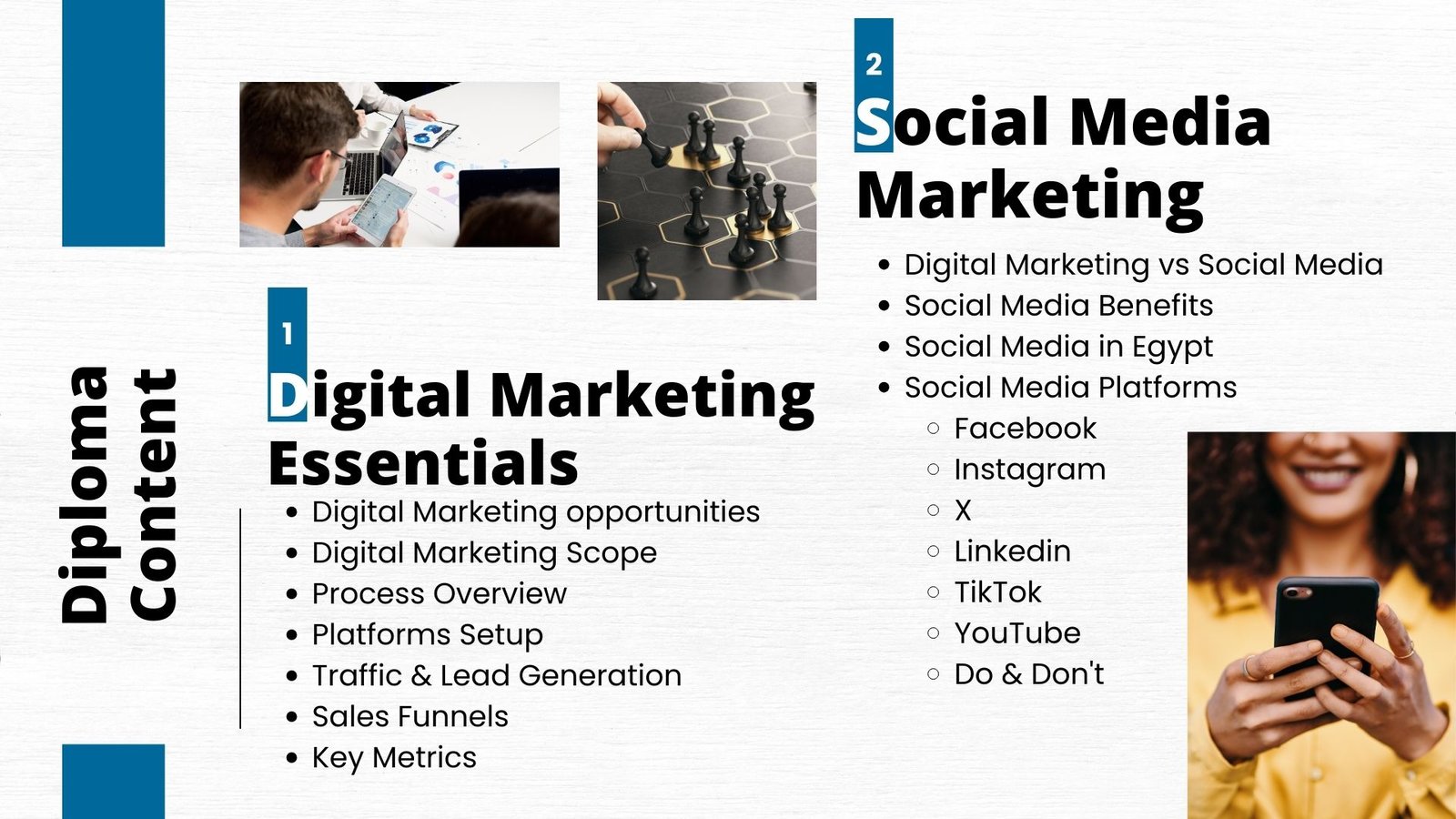 Marketing by AI Diploma 3 Digital Marketing With AI Diploma - كورس ديجيتال ماركتنج باستخدام ادوات الذكاء الاصطناعى اونلاين